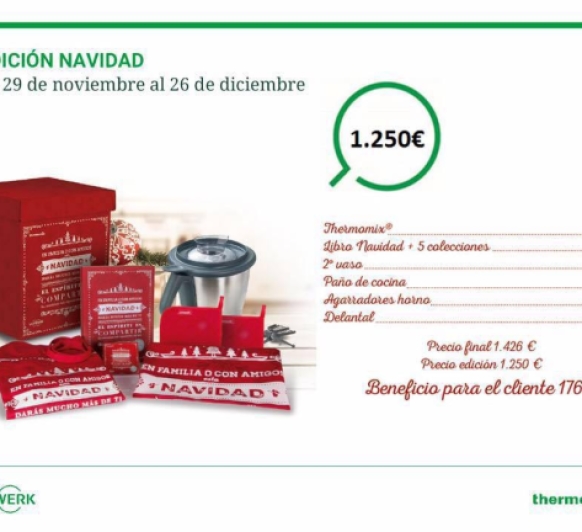 Edición Especial navidad 2016 thermomix tm5