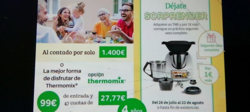 Thermomix segundo vaso