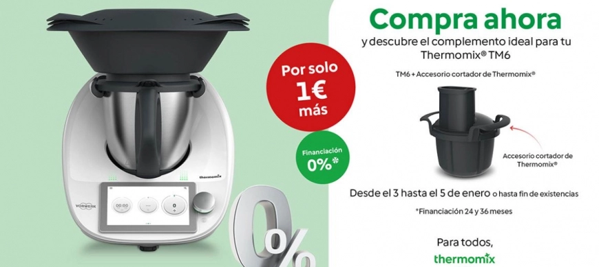 Comprar el thermomix con el cortador