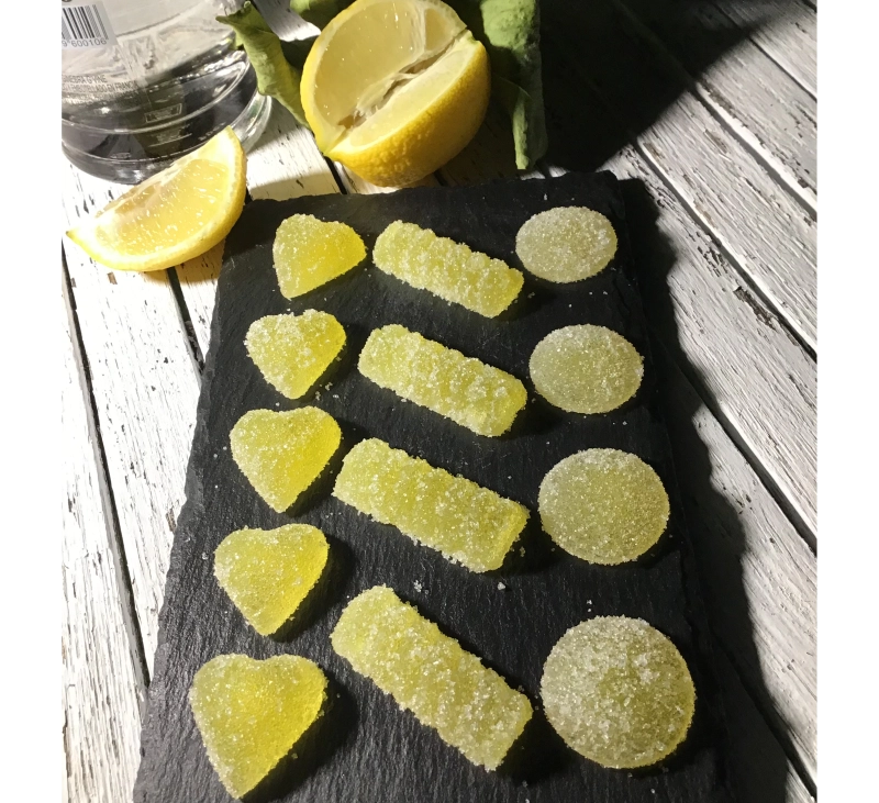 Gominolas de Gin Tónic con Thermomix