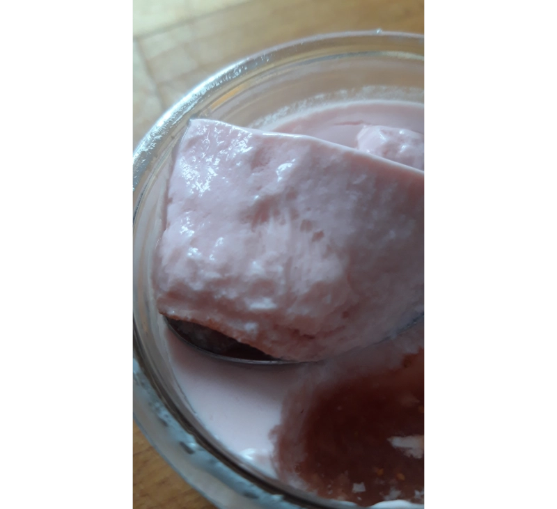 Yogur de frutos rojos