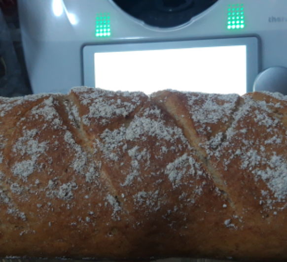 Pan casero de espelta y centeno