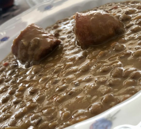 Lentejas Guisadas en Alta Temperatura Thermomix® TM6