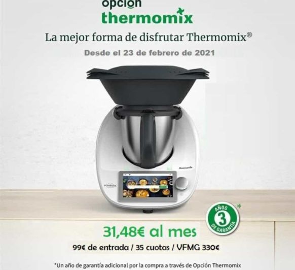 LA CUOTA MÁS BAJA DE Thermomix®