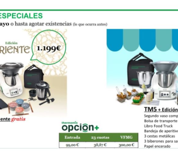 EDICIONES ESPECIALES DE Thermomix® TM5