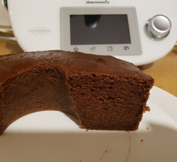 Bizcocho de chocolate vegano