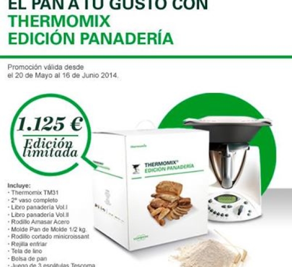 Nueva promoción de Thermomix® : Edición Panadería