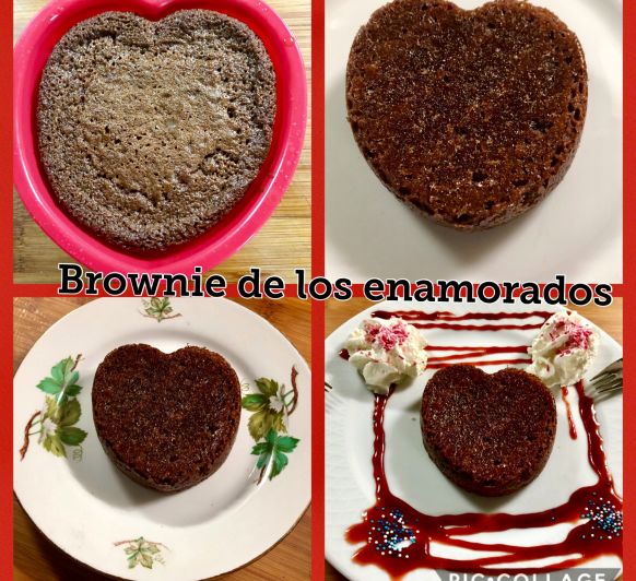 Mi brownie especial enamorados en Thermomix®